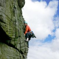 Colin leading "Little Crowberry" (Dave Wylie)