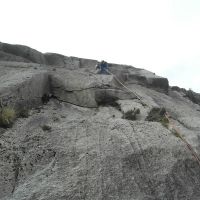 Gareth Williams, Pitch 4, Spartan Slab, Etive Slabs (Colin Maddison)