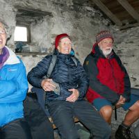 Resting inside Warnscale Head Bothy (Dave Wylie)