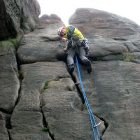 James on Twin Cracks (Roger Dyke)