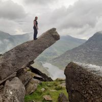 Caroline on the cannon (David Rainsbury)