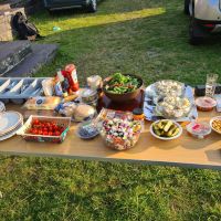 A good spread on the sharing table (Andy Stratford)