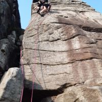 Rory continues High Neb Buttress Direct (David Rainsbury)