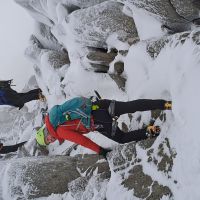 Andy strikes manpose Bristly Ridge (David Rainsbury)