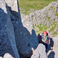 Dolmen ridge, Glyder Fach main cliff (Andy Stratford)