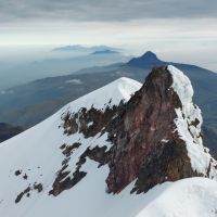 Looking down the line of volcanos from Iliniza Sur summit (Andy Stratford)