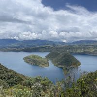 Laguna Cuicocha acclimbatisation walk (Mark Pilling)