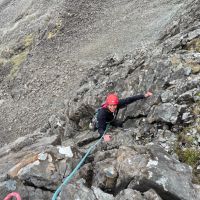 Michelle Harrison, Commando Crack (HS), Sgurr Alasdair (Colin Maddison)