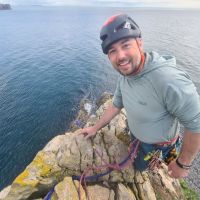 Stuart on top of Church Rock (Gareth Williams)