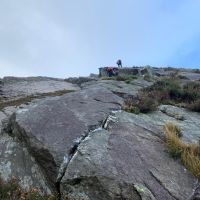 Carnedd Y Filiast Left Edge adventure