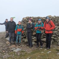 Moel Elio walking team