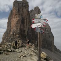 On the approach to De Luca Innerkofler (Harry Potts)