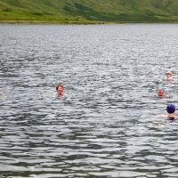 Swimming in Hayeswater (Dave Wylie)