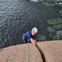 Liam jamming up the sublime crack of Living in Paradise N5