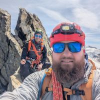 Lunch time on the Breithorn traverse