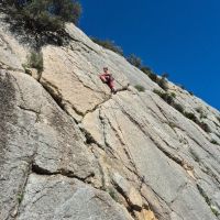 Mich on Valle de los Abdalajis slab